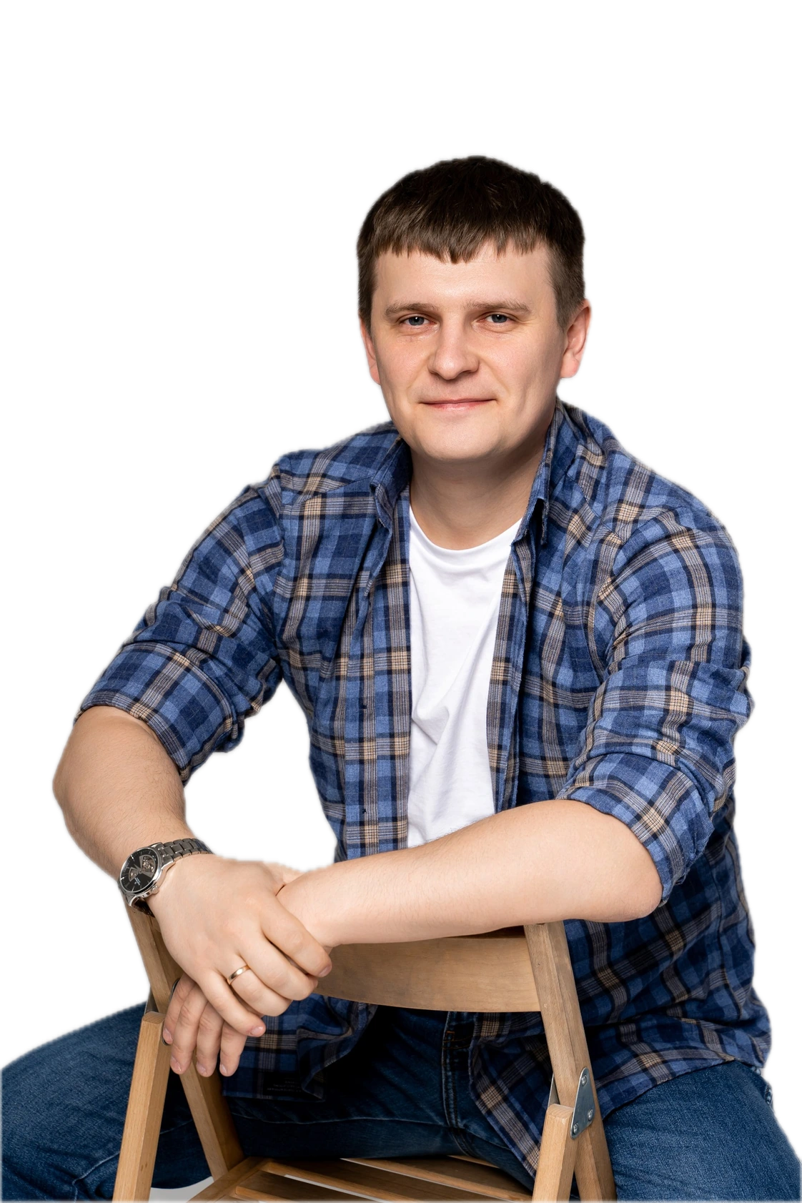 Simon Lapin, founder of Vyray, in a studio portrait.